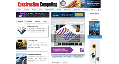 Desktop Screenshot of constructioncomputing.co.uk